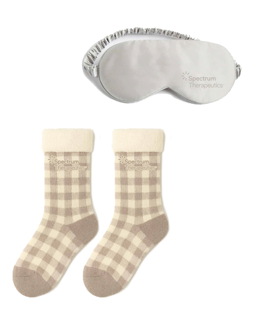 Fuzzy Socks & Eye Mask Bundle